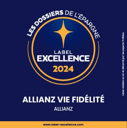 Label d'excellence 2024 Allianz vie fidélité